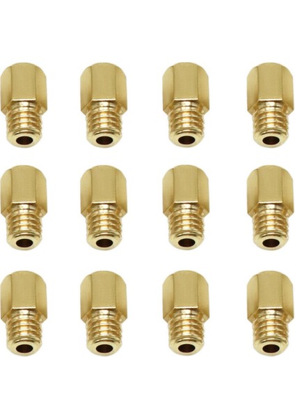 12PCS Motosiklet Karbüratör Ana Jet Karbüratör Ana Meme Göstergesi Mikuni Vm Tm Karbonhidrat 90- 200 (Yurt Dışından)