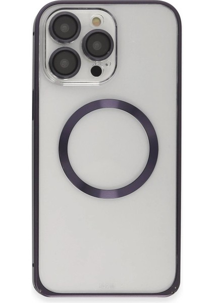 Joko iPhone 14 Pro Kılıf Metal Bumper Magneticsafe Kapak - Derin Mor fiyatları