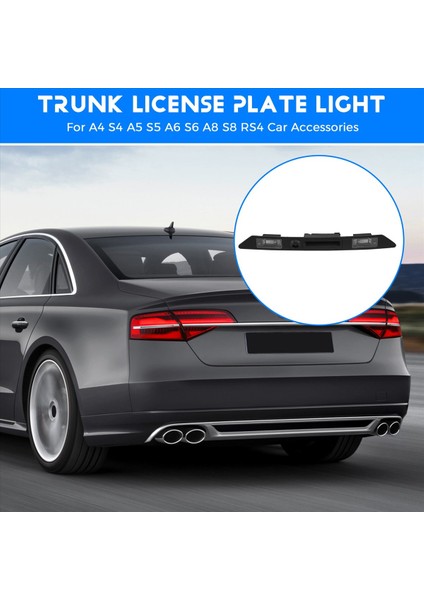 Bagaj Kavrama Plakası Işık Trim Mondubusu 8E0827574C3FZ -Audi A4 S4 A5 S5 A6 S6 A8 S8 Rs4 Araç Aksesuarları (Yurt Dışından) fırsatları