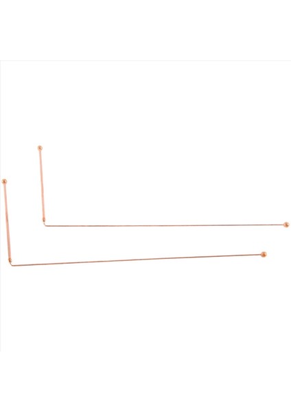 Bakır Dowsing Çubukları -% 99 9 Saf Bakır 8pcs Çubuklar Enerji Su Cadısı Dedektörü (Yurt Dışından) indirimleri