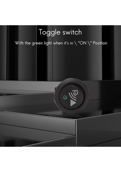 Tur 3 Pin Rocker / Otopark Kapalı Anahtar Ön Arka Yürüyüş Sensörü (Yurt Dışından) modelleri