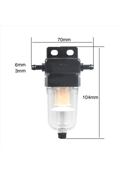3pc Yakıt Filtresi / Su Ayırıcı Kiti Webasto / Eberspacher Isıtıcıları Su Ayırıcısı (Yurt Dışından) modelleri