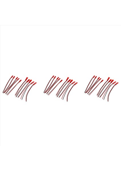 15 Çift 22AWG 100MM Kablo W 2pin Jst M F Rc Pil Motor Bağlantısı Için Fiş (Yurt Dışından)