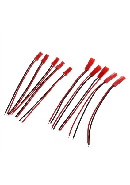15 Çift 22AWG 100MM Kablo W 2pin Jst M F Rc Pil Motor Bağlantısı Için Fiş (Yurt Dışından) fiyatları