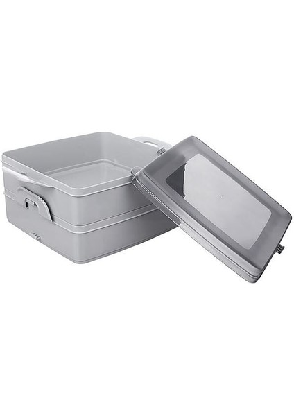 2 Katlı Kapaklı Saklama Kabı- Beslenme Kabı- Sefer Tası Diyet Kabı modelleri