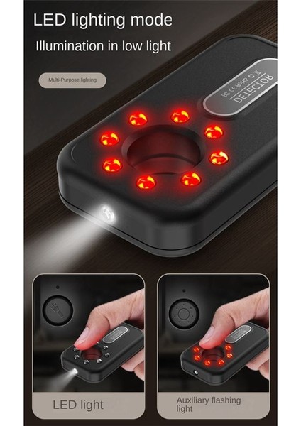 Sabit Gezgin Için LED Işık Fonksiyonuna Sahip Çok Fonksiyonlu Anti-Mini Hata Anti-Fotografi Sinyal Dedektörü (Yurt Dışından) indirimleri