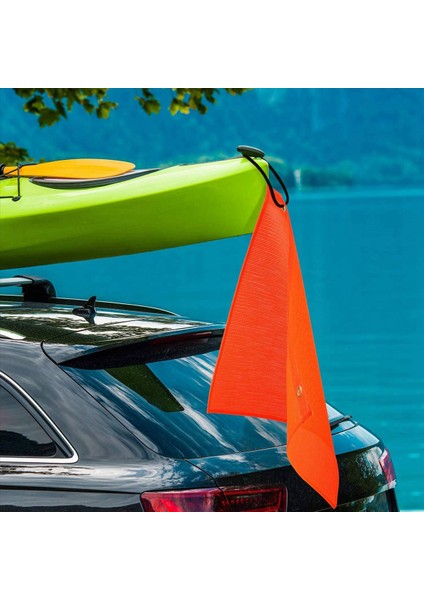 12PC 18X18 Inç Mesh Güvenlik Bayrağı Turuncu Uyarı Bayrağı Bungee Güvenlik Bayrağı Iyi Görünürlük Hava Durum Tabanlı Bayrak (Yurt Dışından) fiyatları