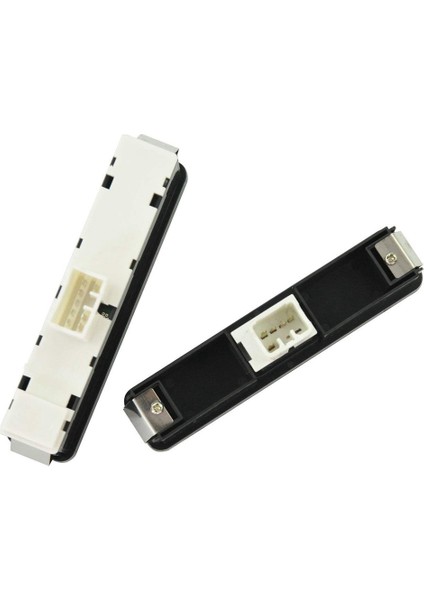 1 Çift Araba Elektrikli Güç Penceresi Ana Kontrol Anahtarı Sol Sağ ve 1 Adet Punk 3D Kafatası Rozeti Etiketi Serin (Yurt Dışından) fırsatları