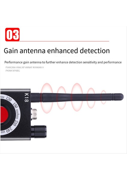 Dedektörü Kızılötesi Lazer Taraması Gelişmiş Hata ve Dedektörü Anti-Gps Konum Sinyali (Yurt Dışından) fırsatları