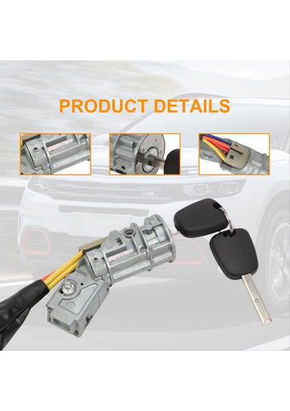 Citroen C2 C3 2002-2010 Için Kontak Kilit Silindir Başlangıç Anahtarı 4162AH 4162AG Kontak Anahtarı Başlangıç Kilitini Onarımı (Yurt Dışından) fiyatları