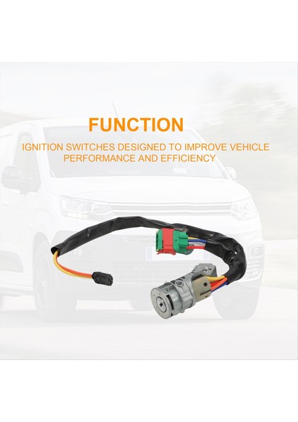 Citroen C2 C3 2002-2010 Için Kontak Kilit Silindir Başlangıç Anahtarı 4162AH 4162AG Kontak Anahtarı Başlangıç Kilitini Onarımı (Yurt Dışından) indirimleri