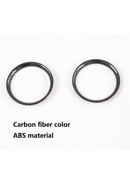 4x Için Nissan Navara NP300 2016-2021 Karbon Fiber Araç Ön Klima Ac Outlet Havalandırma Çerçevesi Kapak Trim Aksesuarları (Yurt Dışından) fırsatları