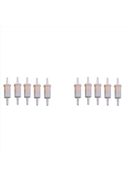 10PCS 8mm 5/16 Inç Yakıt Filtresi Merkür Deniz Dıştan Takma Motor Hızlı Silver 35-87985Q 35-87985T Gaz Su Ayırıcısı (Yurt Dışından)