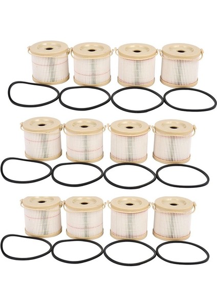 12PCS 2010 Pm 2010 Tm Filtre Elemanları 500FG Yakıt Motoru Yakıt Su Ayırıcı Yedek Kamyon Kiti (Yurt Dışından) fiyatları