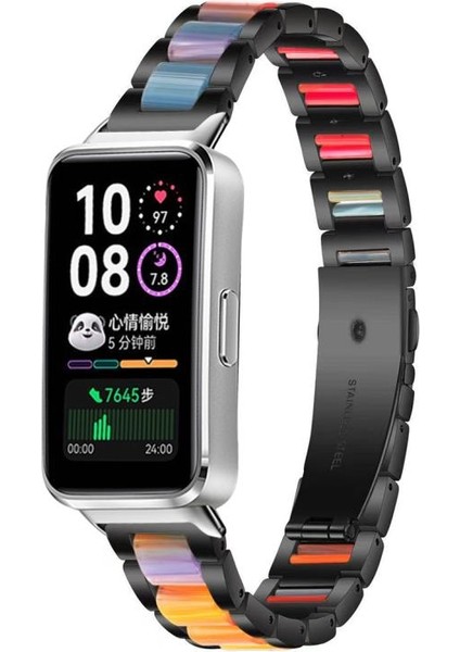 Huawei Band 10 / 9 / 8 Için Metal Reçine Kayış (Yurt Dışından) fiyatları