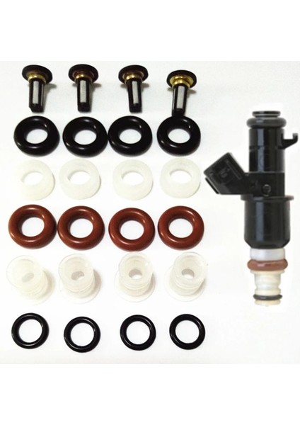 8set Yakıt Enjektör Onarım Kitleri 16450 Rca A01 Honda Accord Odyssey Acura 2003-2013 Nozulun Değiştirilmesi 16450PPAA01 (Yurt Dışından)