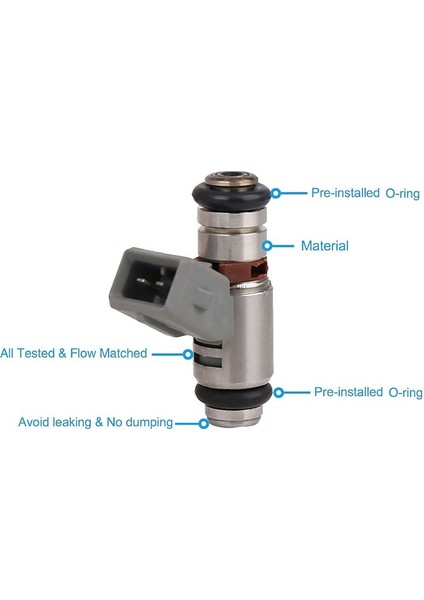 IWP043 Ducati Volkswagen Marelli Için Otomotiv Yakıt Enjektörü Yakıt Enjektörü (Yurt Dışından) modelleri