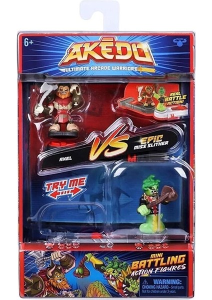 Oyuncak S1 2 Li Figür Paket 14216 GIO-AKE01000