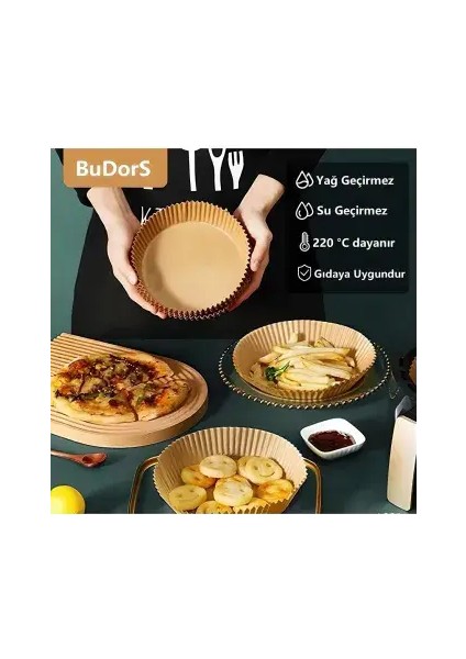 Fritöz Pişirme Kağıdı 50 Adet modelleri
