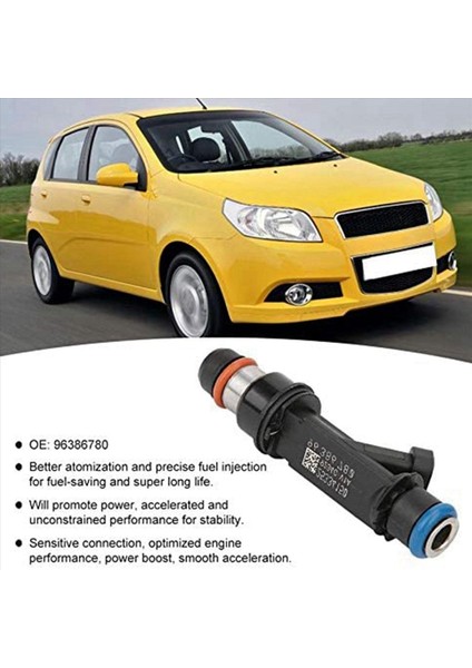Chevrolet Aveo 25334150 96386780 Için 3x Araba Yakıt Enjektörü (Yurt Dışından) modelleri