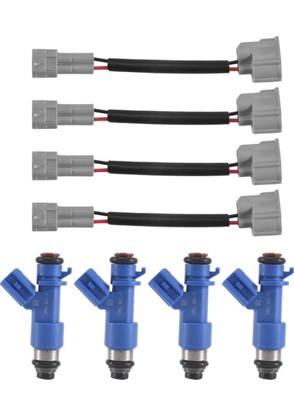 4pc 410CC Rdx Honda Acura Için Fişli Yakıt Enjektörü 07-12 Civic Integra Rsx K20 K24 B16 B18 16450RWCA01 16450-RWC-A01 (Yurt Dışından) fiyatları