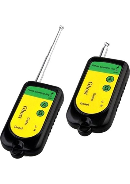 2 Adet Anti-Casus Kablosuz Rf Sinyal Dedektörü Hatalı Gps Kamera Sinyal Algılama Gps Izleyici Gizlice Dinleme (Yurt Dışından)