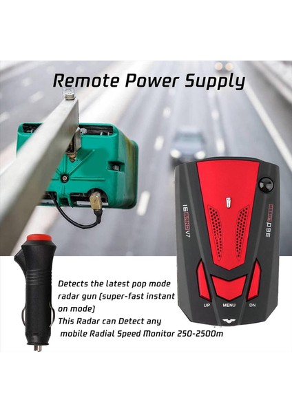 Arabalar Için Radar Dedektörü Otomatik 360 Derece Şehir/karayolu Modu Sesli Arabalar Için Sürüş Yardımları B B Için (Yurt Dışından) modelleri