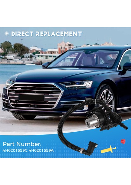 Audi A8 S8 2011-2018 4H0201559C 4H0201559A Için Araba Yakıt Enjeksiyon Basınç Regülatörü (Yurt Dışından) indirimleri