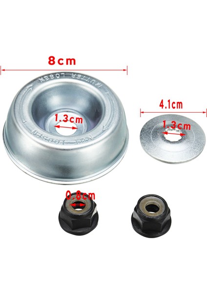 8pcs Yedek Şanzıman Bıçak Somunu Fırlatma Kiti Strimmer Için (Yurt Dışından) fırsatları