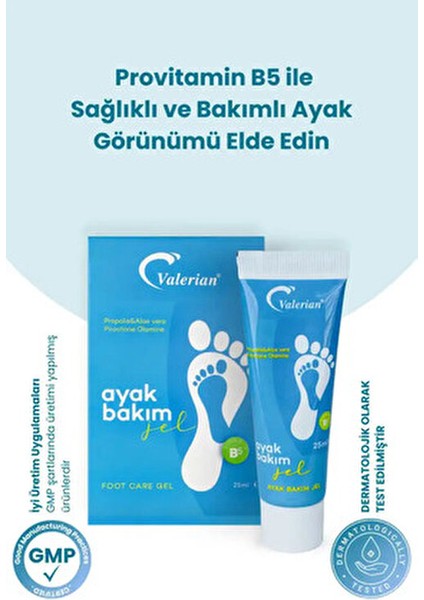 Ayak Bakım Jeli Propolis ve Aloe Vera ile Ferahlatıcı Etki 25 ml indirimleri