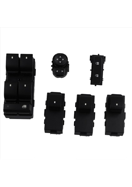 6pcs/set Ön Sağ Elektrikli Pencere Kaldırıcı Düğmesi Kapı Kilit Aynası Kontrol Anahtarı Chevy Silverado Gmc Sierra (Yurt Dışından) modelleri