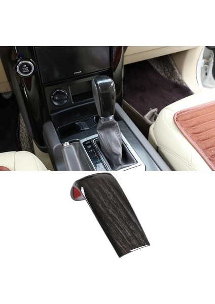 Toyota Land Cruiser Için Prado FJ150 150 2010-2017 Siyah Ahşap Tahıl Abs Dişli Vites Düğmesi Kapak Trim (Yurt Dışından) fiyatları