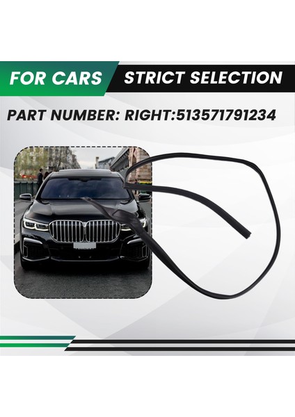 Bmw F01 F02 740I 750I 740LI 51357179124 Için Arka Kapı Kauçuk Contası (Yurt Dışından) indirimleri