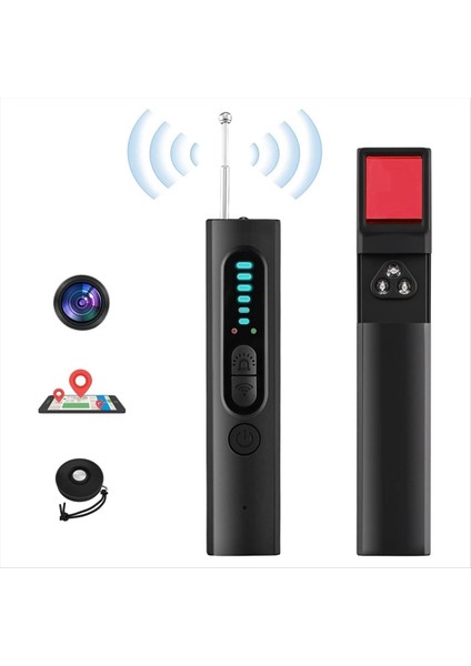 Dedektörleri Kamera Dedektörü Hata ve Dedektörü Ev Ofis Için Rf Kablosuz Sinyal Tarayıcısı (Yurt Dışından) fiyatları