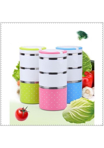 Yemek Termosu 3lü Tutacaklı Sefer Tası - Hiper 3 Katlı Yemek Termos fiyatları