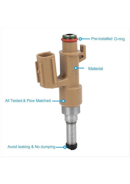 23250-0S020 Otomotiv Enjektör Yakıt Enjektör Buji Toyota Lexus Için (Yurt Dışından) indirimleri