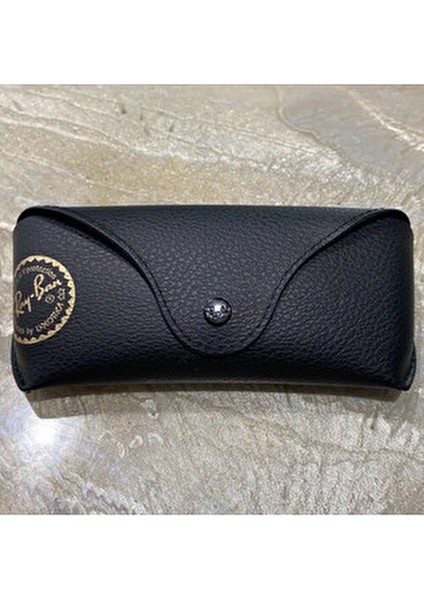 Siyah Gözlük Kılıfı Deri Malzeme ile Şık Tasarım 1 Adet indirimleri