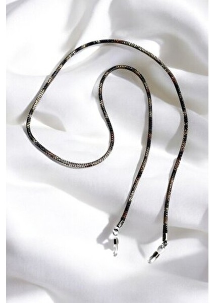 Taşlı Parlak Gözlük Zinciri 80 cm Suya Dayanıklı Şık Tasarım indirimleri