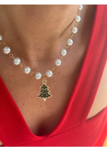 Incili, Yılbaşı Ağaçlı , Yeni Yıl , Yılbaşı Kolyesi modelleri