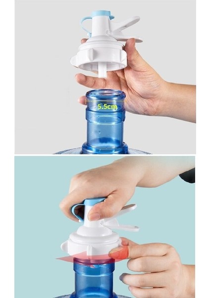 Güvenlikli Damacana Başlığı Kapağı Sızdırmaz Damacana Musluğu modelleri