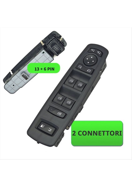 13+6pin Power Ana Pencere Kontrol Anahtarı 809610008R Renault Latitude Talisman Scenic Fluence L30 Megan 80961-0008R (Yurt Dışından) modelleri