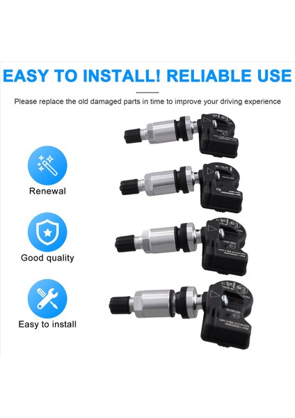 3641100XKN02A Araba Izleme Sistemi Tpms Büyük Duvar Tankı Için Lastik Basınç Sensörü 300 400 500 700 Gwm Poer Poer Kıngkong (Yurt Dışından) modelleri