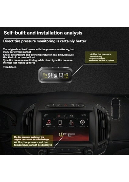 Rv/römork Lastik Basınç Izleme Sistemi 4 Harici Sensörlü Rv Tpms (Yurt Dışından) fırsatları