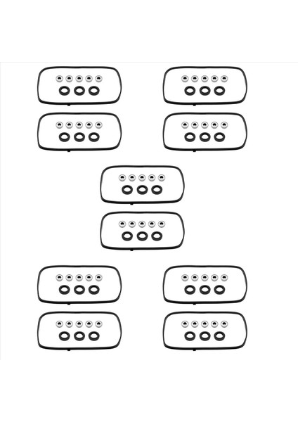 5x Motor Valfi Kapak Conta Seti 12030-P8A-A00 Honda Acura Için -Accord Odyssey Pilot cl Tl Mdx 3 2l 3 5l V6 (Yurt Dışından)