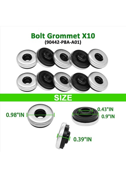 5x Motor Valfi Kapak Conta Seti 12030-P8A-A00 Honda Acura Için -Accord Odyssey Pilot cl Tl Mdx 3 2l 3 5l V6 (Yurt Dışından) fiyatları