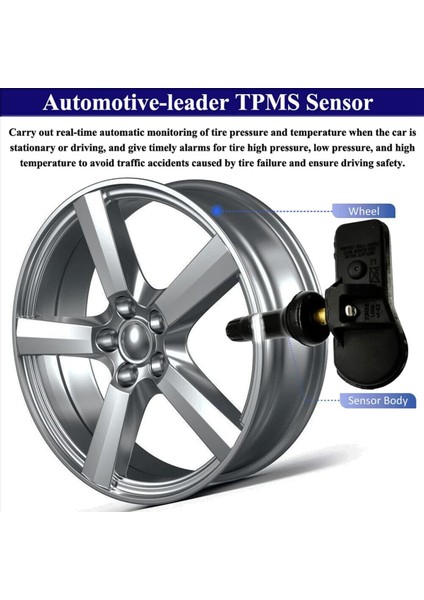 2x Tpms Lastik Basınç Izleme Sensörü 52933-C1100 Hyundai Sonata Için Tucson Santa Fe Kia 2015-2020 (Yurt Dışından) fiyatları
