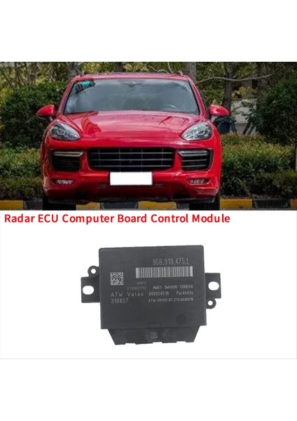 95B 919 475 L Porsche Cayenne Için Car Radar Ecu Bilgisayar Kurulu Kontrol Modülü 11-18 Macan 14-18 95B919475L 1721408840 (Yurt Dışından) indirimleri
