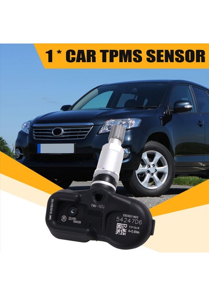 Araba Tpms Sensörü Lastik Basınç Sensörü Izleme Sistemi 42607-33011 Toyota Için PMV-107J 4runner Corolla Camry Lexus (Yurt Dışından) fırsatları