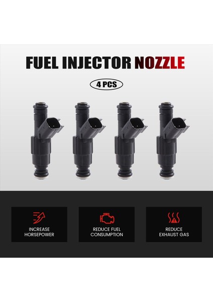 Ford Focus Fiesta Mazda Volvo Için 4 Yakıt Enjektörü 0280156154 Seti (Yurt Dışından) modelleri