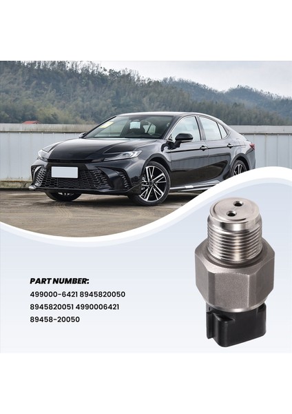 89458-20051 Araba Aksesuarları Dizel Toyota Için Dizel Common Rail Yakıt Basınç Sensörü 499000-6421 (Yurt Dışından) modelleri